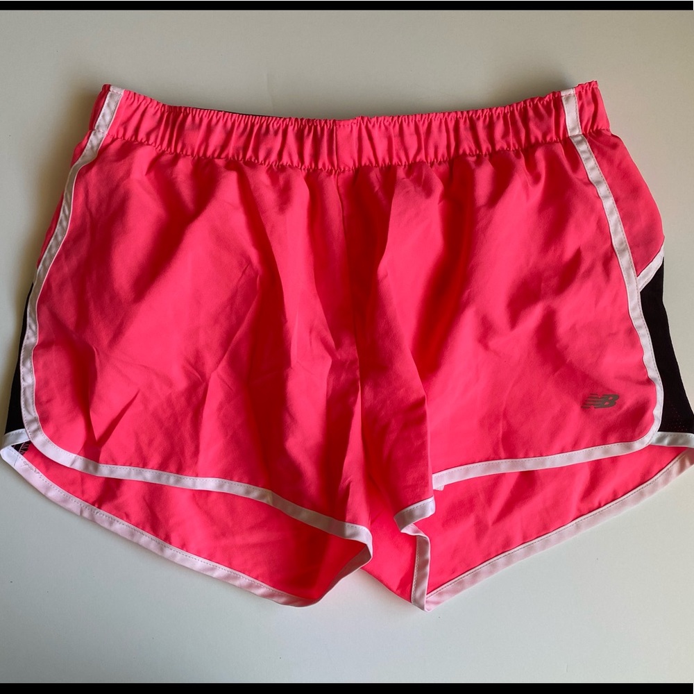 Hot Pink New Balance Athletic Shorts